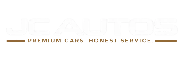 JC Autos logo with improved font design